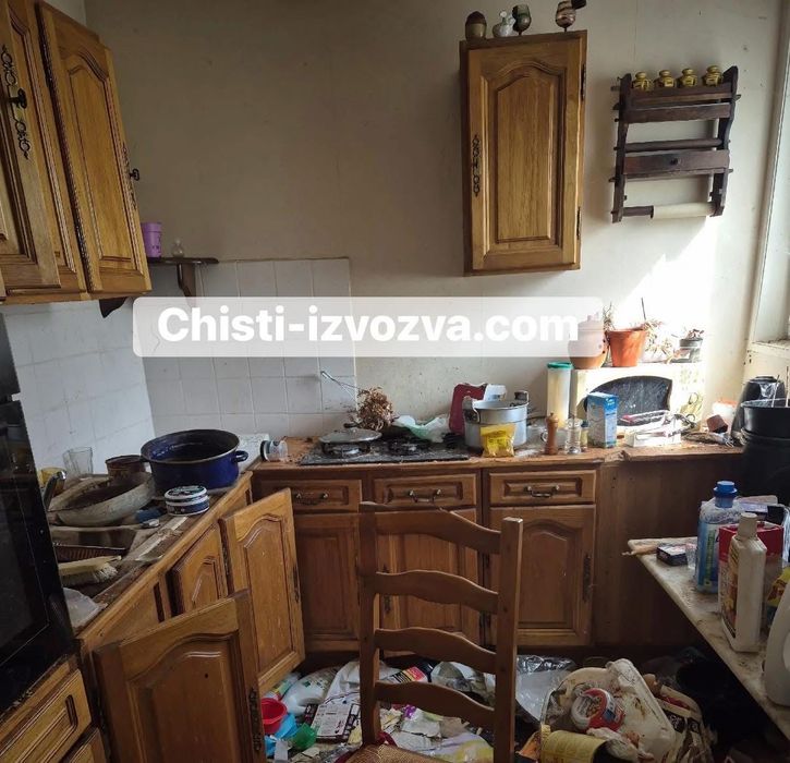 Почистване на апартаменти след смърт клошари извозване на мебели