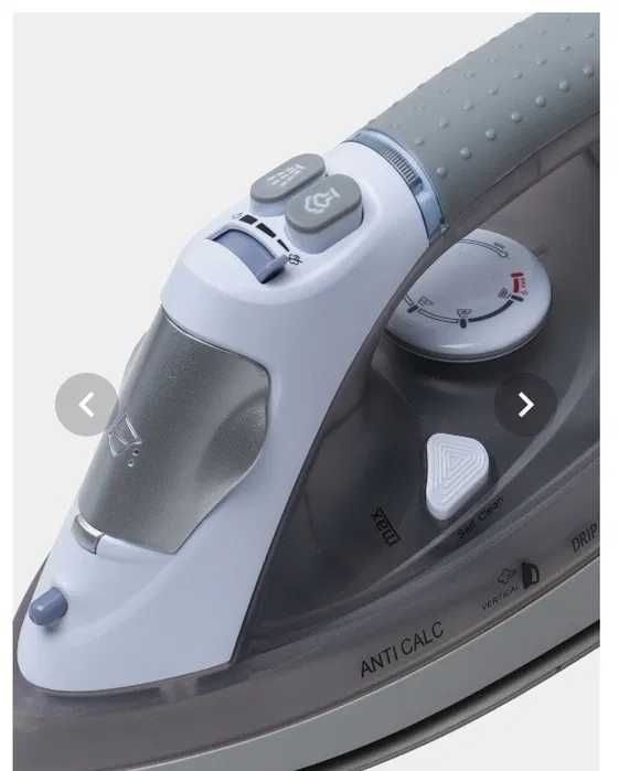 Паровой утюг для глажки, отпариватель, с антипригарным покрытием