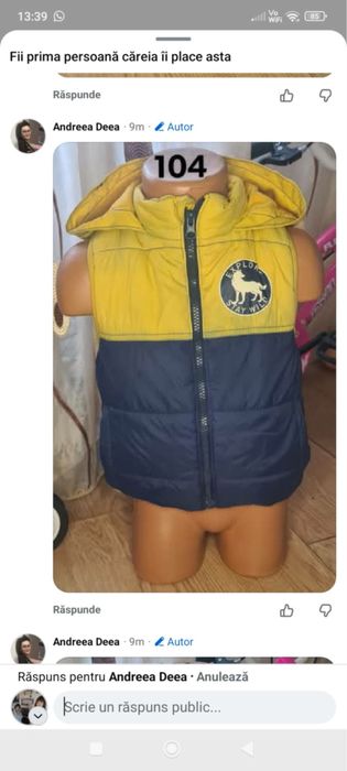 Haine copiii vesta ghiozdan rochii  haine copii