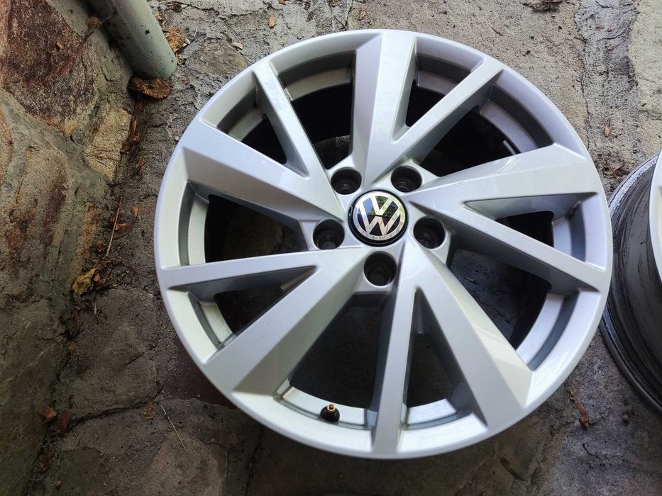 VW 5x112 - 17 цола оригинални лети джанти Фолксваген 5х112