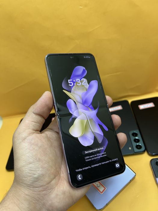 Samsung z flip 4 8/256Gb  duos 90 kun garyantta