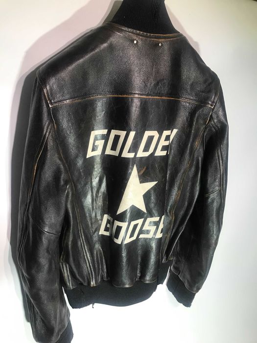 Golden Goose Leather Jacket
