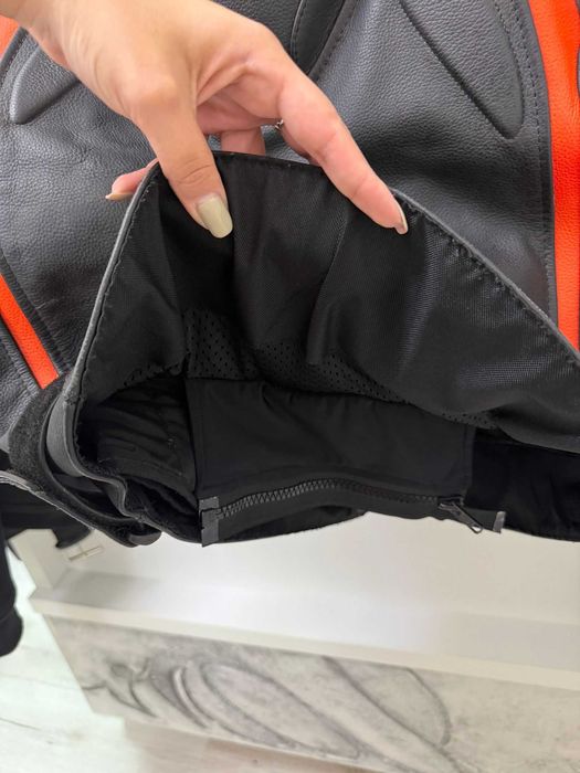 Geaca moto Alphahead piele naturala, marime L