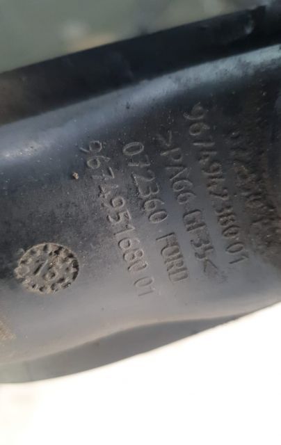 Conducta turb intercooler 1.6 tdci t1da t1db 9hr 9hp 9674951680 Peugeot 5008 1 (facelift) seria