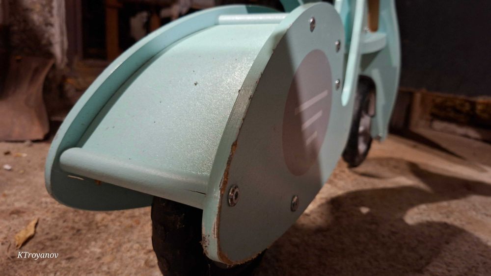 Детски дървен баланс скутер