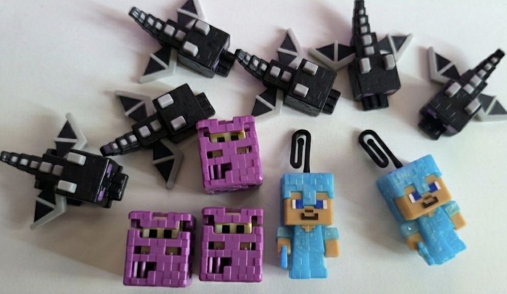 Игрушки Kinder Фиксики и Kinder Joy Minecraft