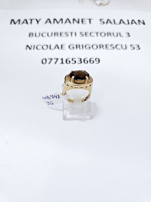 Vand inel dama din aur 14 k 9 g cod 747