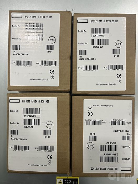 Жесткий диск HPE 1.2TB SAS 12G 10K SFF