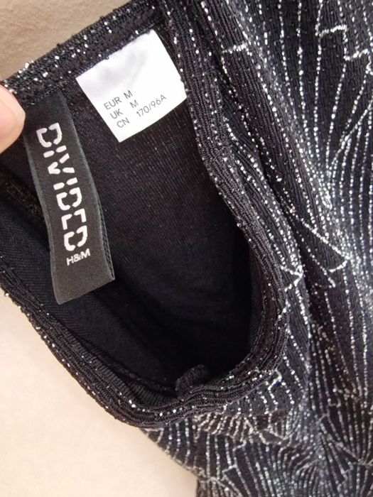 Боди H&M брокат размер М