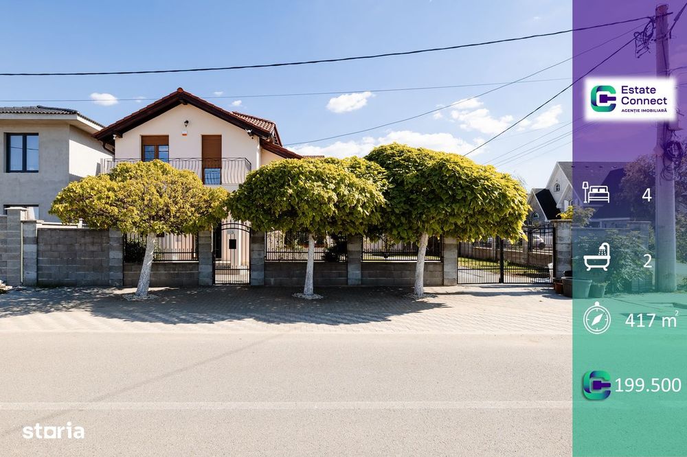 Casă moderna cu etaj, teren 417 mp  - Vladimirescu, Tineretului