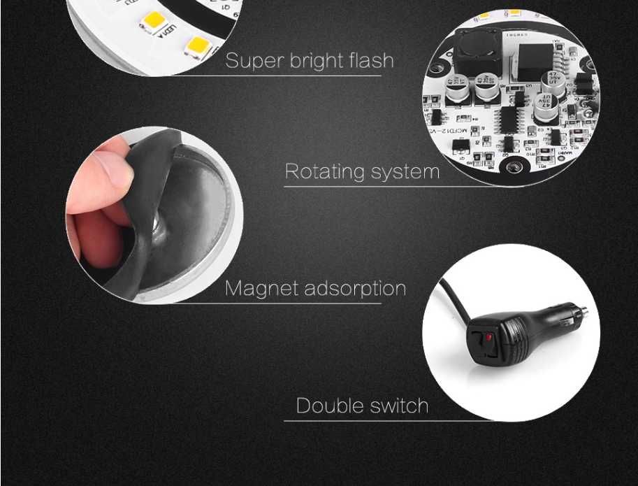 Авариен диоден буркан с магнит TR1242