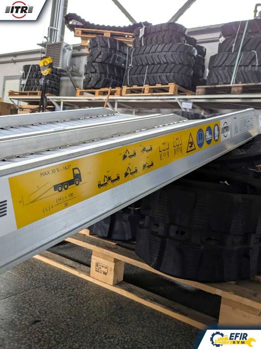 НОВИ! Алуминиеви рампи за багери ITR | Италианско качество | ТОП цена