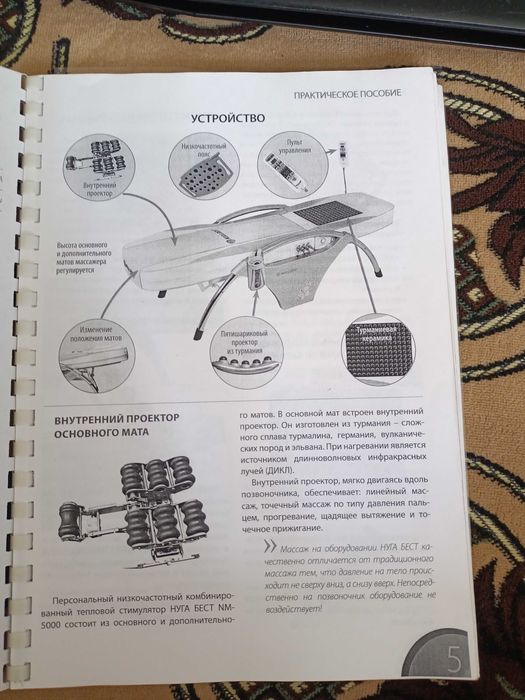 Массажная кровать Нуга бэст
