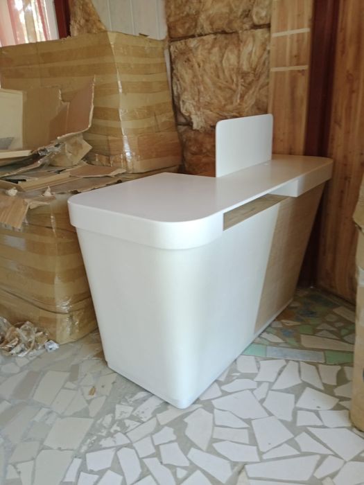 Ресепшен из мрамора новые