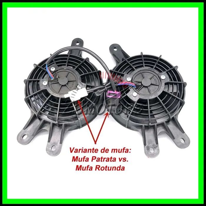 Ventilator Racire Radiator LINHAI 250 260 275 300 310 320 400 420 - Mufa Rotunda - COD OEM: 22905