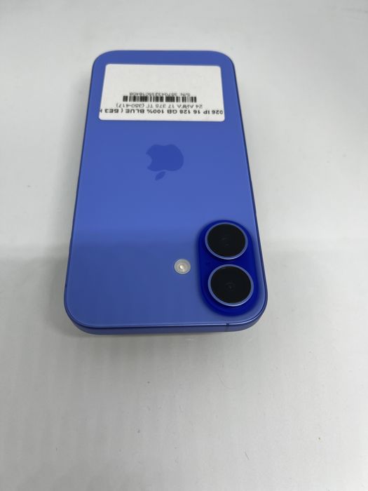 16 128gb 100% blue