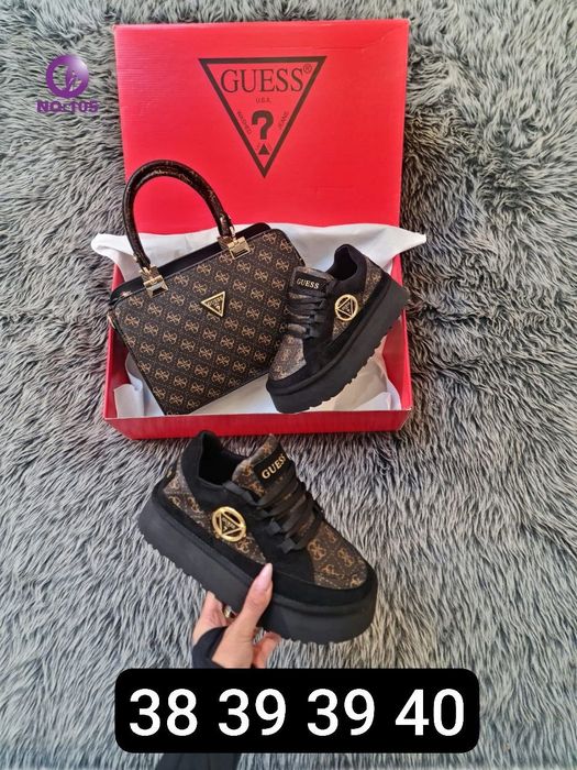 Set dama geanta + adidasi/sneakersi