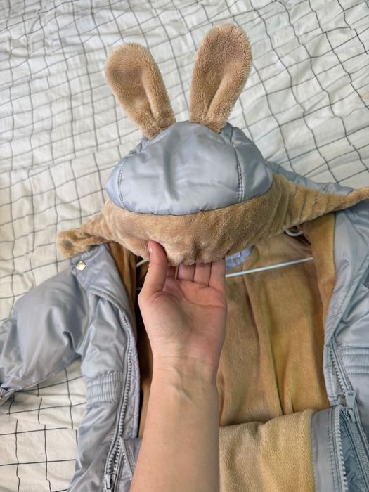 Комбенизон зима пух 80 размер