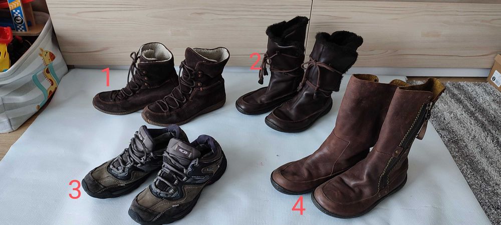 Дамски обувки ,ботуши ,Camper, Timberland,Salomon 36,38,39