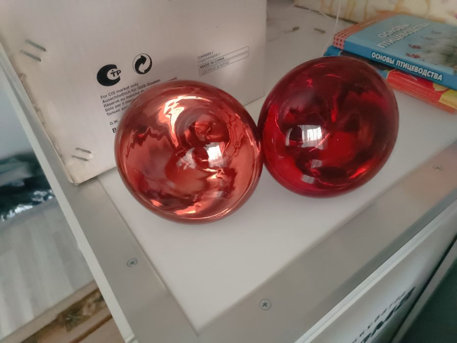 Лампа красная для птицы