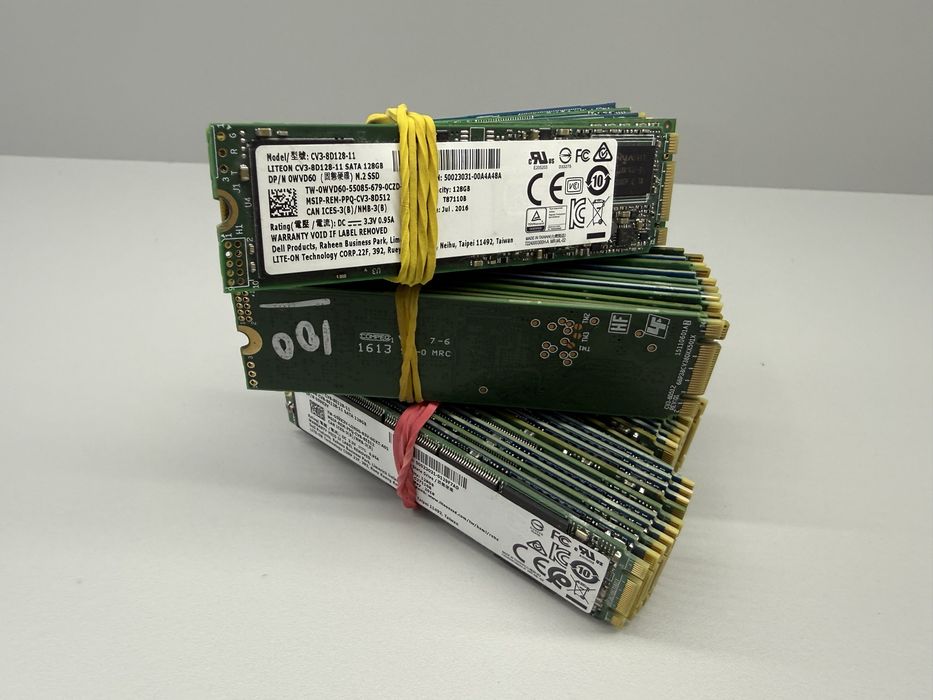 Ssd M2 Sata 128gb diverse brand 80-100% health M.2