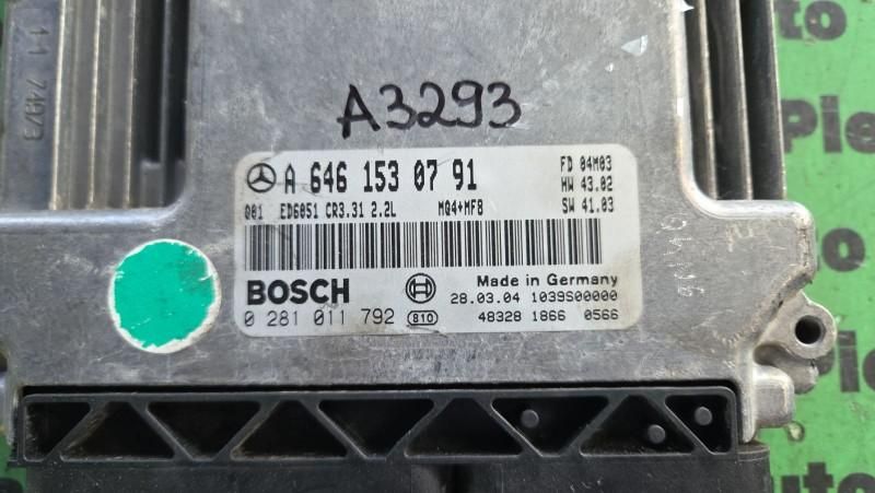Calculator ecu Mercedes Vito 2003-> W639 0281011792
