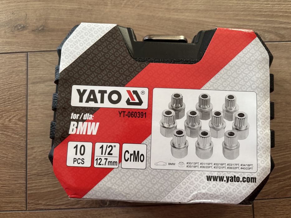 Trusa Yato Cheie Antifurt Bmw Seria 1 3 5 7 30mm 13 dinti pana la 40mm 23dinti