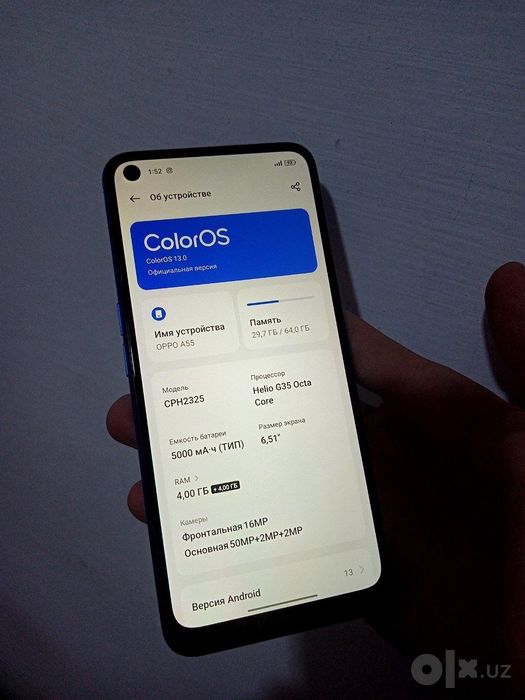 Oppo A55 sotiladi