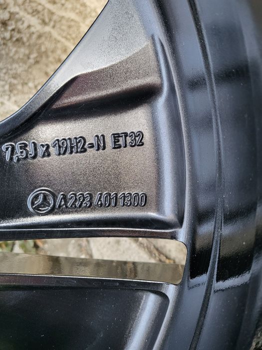 Jante aliaj Mercede R 19, GLC, EQC, anvelope iarna Pirelli 255 50 19