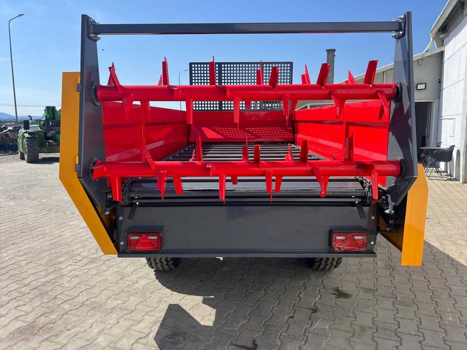 Remorca gunoi / MIG gunoi / ingrasaminte Euromasz 4,5 T – 2 tamburi spate + cardan – NOUA