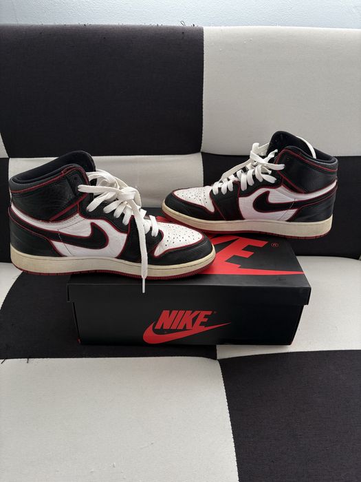 Nike Air Jordan 1 Retro High OG GS – Black/Gym Red-White
