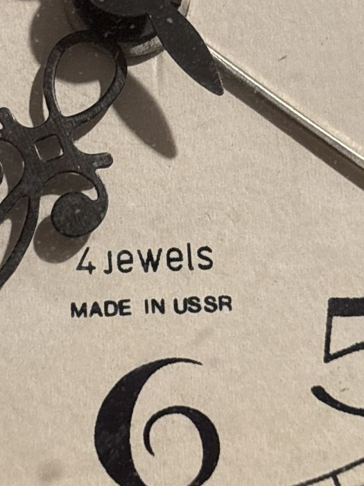 Ceas USSR JANTAR 4 rubine Vintage