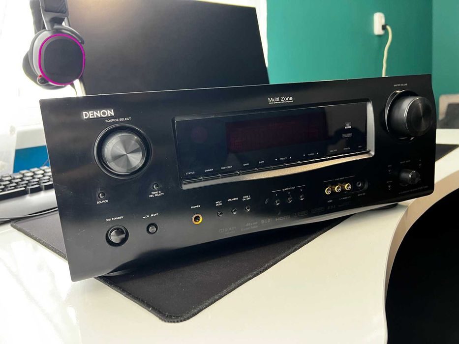 Denon AVR-1909 7.1 ресийвър – перфектен, Audyssey, дистанционно