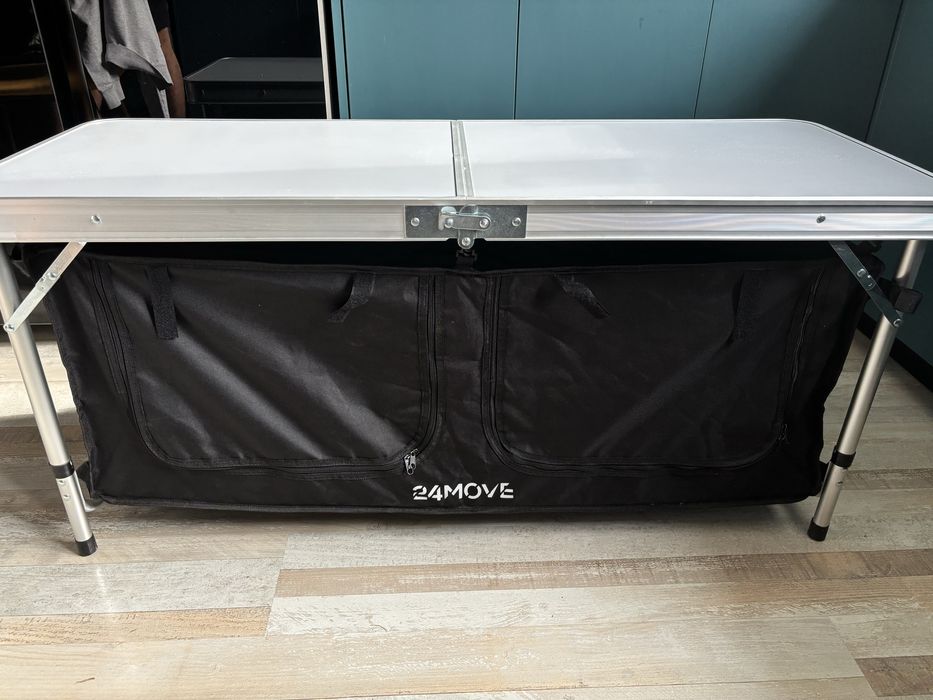 Къмпинг маса, шкаф