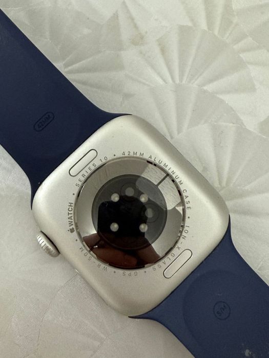 APPLE WATCH SERIES 10  42mm silver al denim