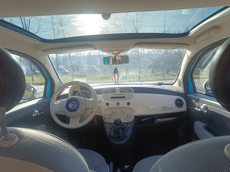 Fiat 500, 1.3 diesel, panoramic