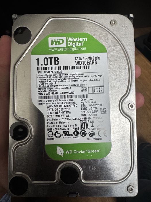 Жесткий диск 1 тб HDD
