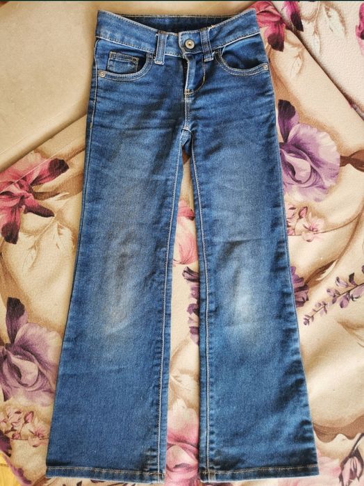 Джинсы и болоневые штаны для девочки