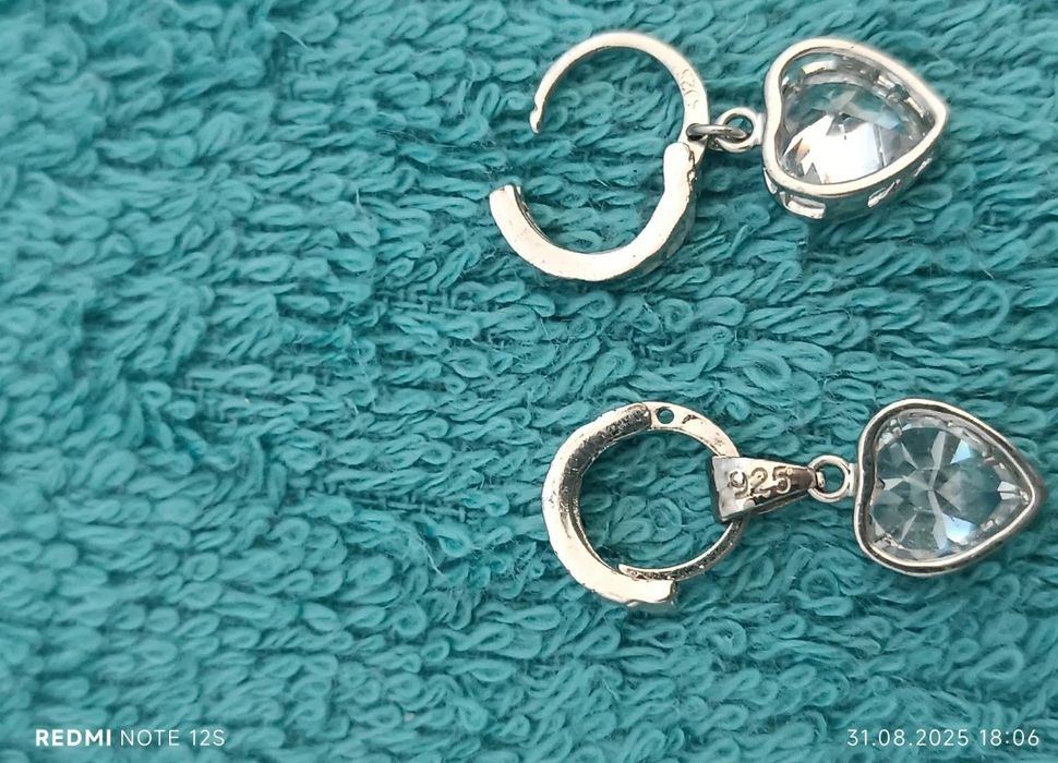 Cercei din argint 925 Opal