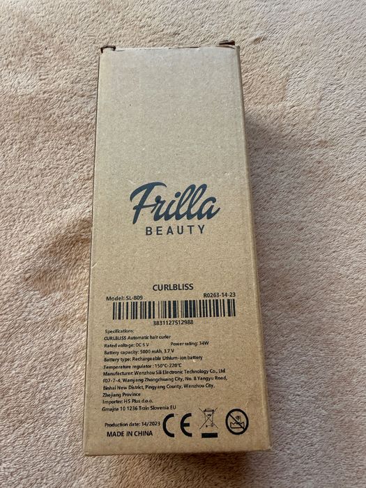 Frilla Beauty USB маша за коса. Нова  – компактна и удобна за пътуване