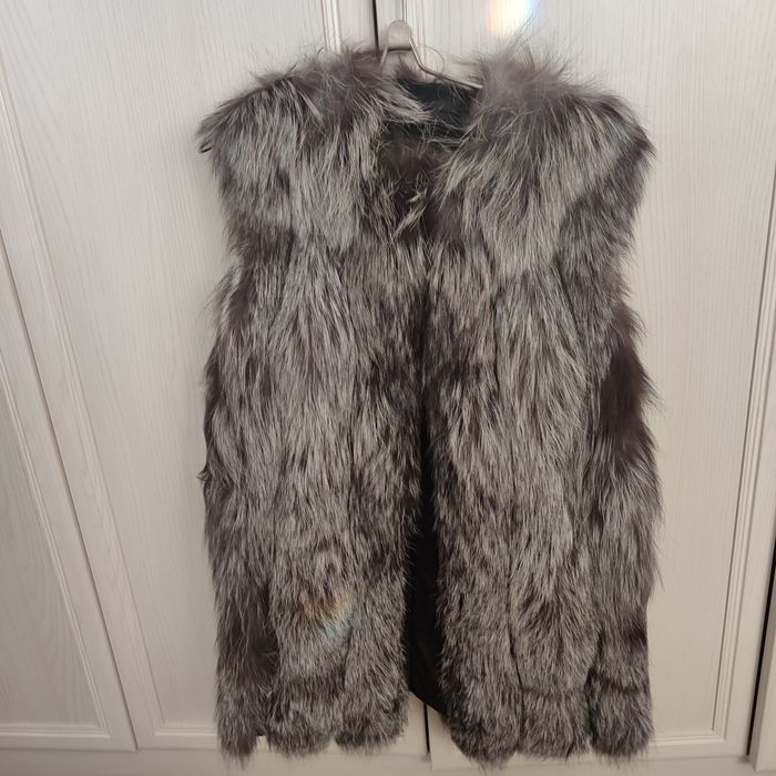 Чернобурка, полушубок