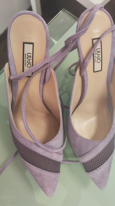 Обувки liu Jo естествен велур