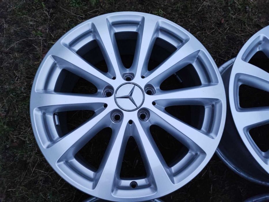 Mercedes/Мерцедес - 17 цола 5x112; 4 бр. Оригинални лети джанти