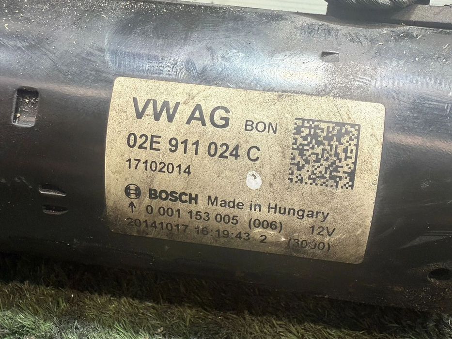 ELECTROMOTOR VOLSKWAGEN PASSAT BlueMotion 2.0 DIESEL 2014 COD OEM 02E911024C / 0001153005 / BERLINA 2010-2014