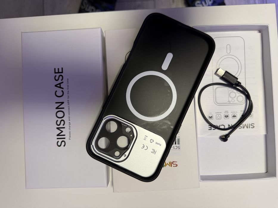 Husa cu display Iphone 16 pro max