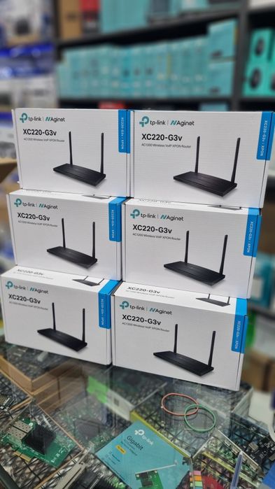 # TPLink XC220-G3v AC1200 Wi-Fi роутер с поддержкой GPON и VoIP router