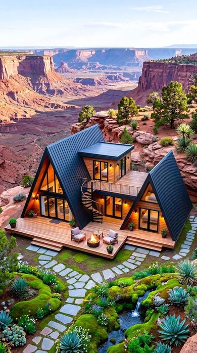 Строительство A-frame дома под ключ в Узбекистане