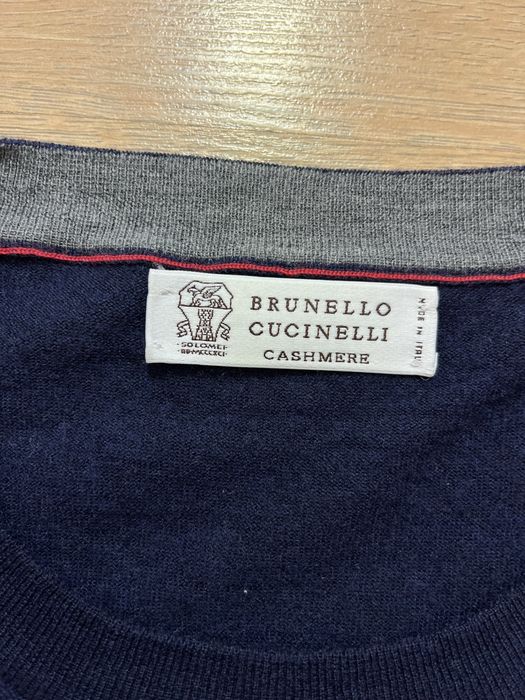Brunello Cucinelli Cashmere мъжки пуловер XL-XXL