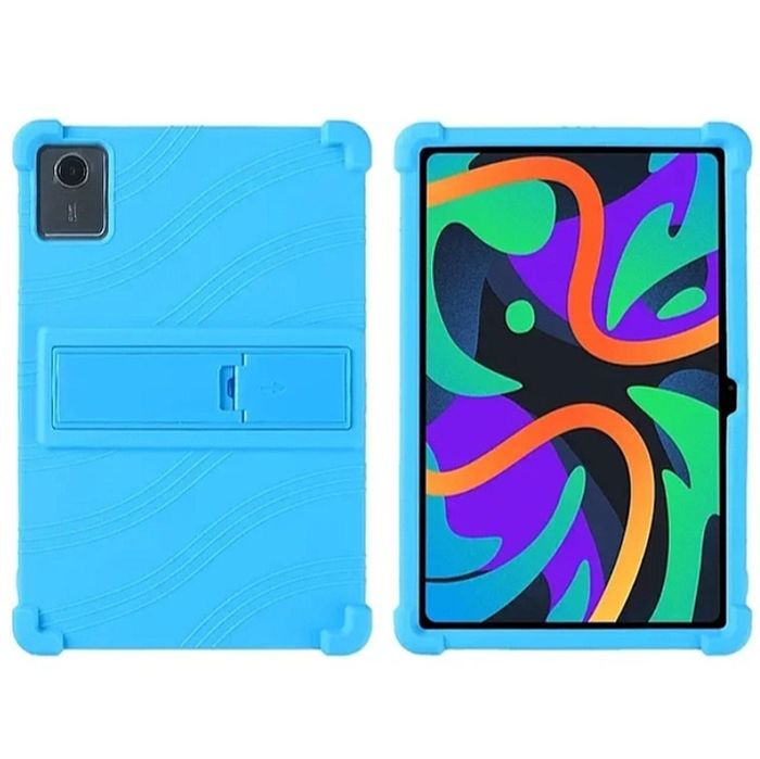 Lenovo Idea Tab 11.0" 2025 / Удароустойчив силиконов кейс със стойка