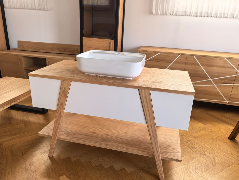 Masca chiuveta lemn masiv frasin